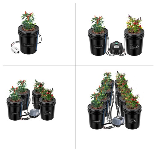 Vivosun dwc gallon deep - vivosun,