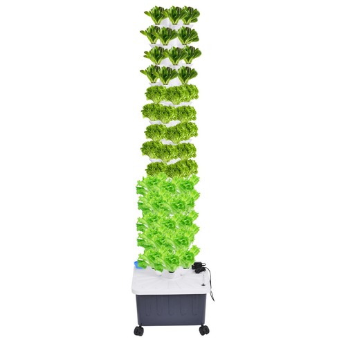 Vertical pots hydroponics - 70-pots,